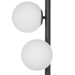 815757 Торшер CROCO 5х40W E14 ЧЕРНЫЙ МАТОВЫЙ