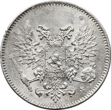 25 пенни (pennia) 1917 S (монета для Финляндии)