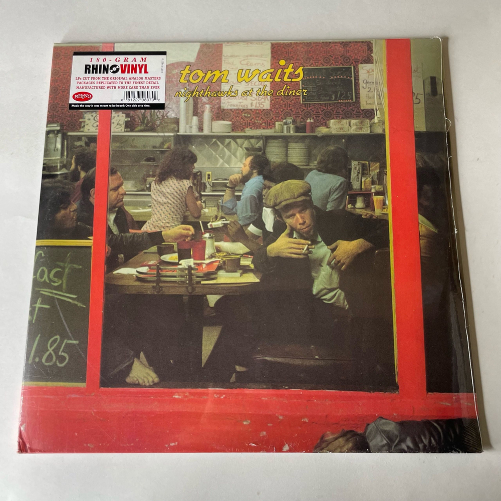 Винтажная виниловая пластинка LP Tom Waits Nighthawks At The Diner (EU 2010) (Запечатана)