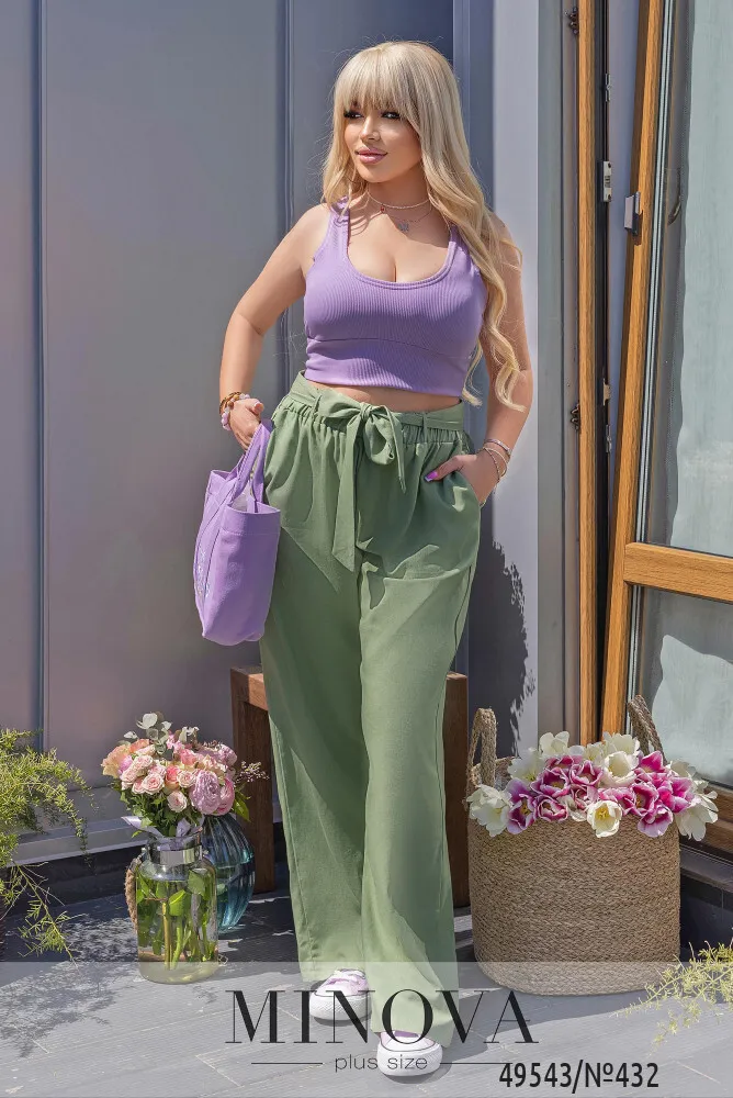 Брюки 432-фисташковый Minova