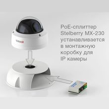 PoE-сплиттер для питания микрофонов STELBERRY MX-230