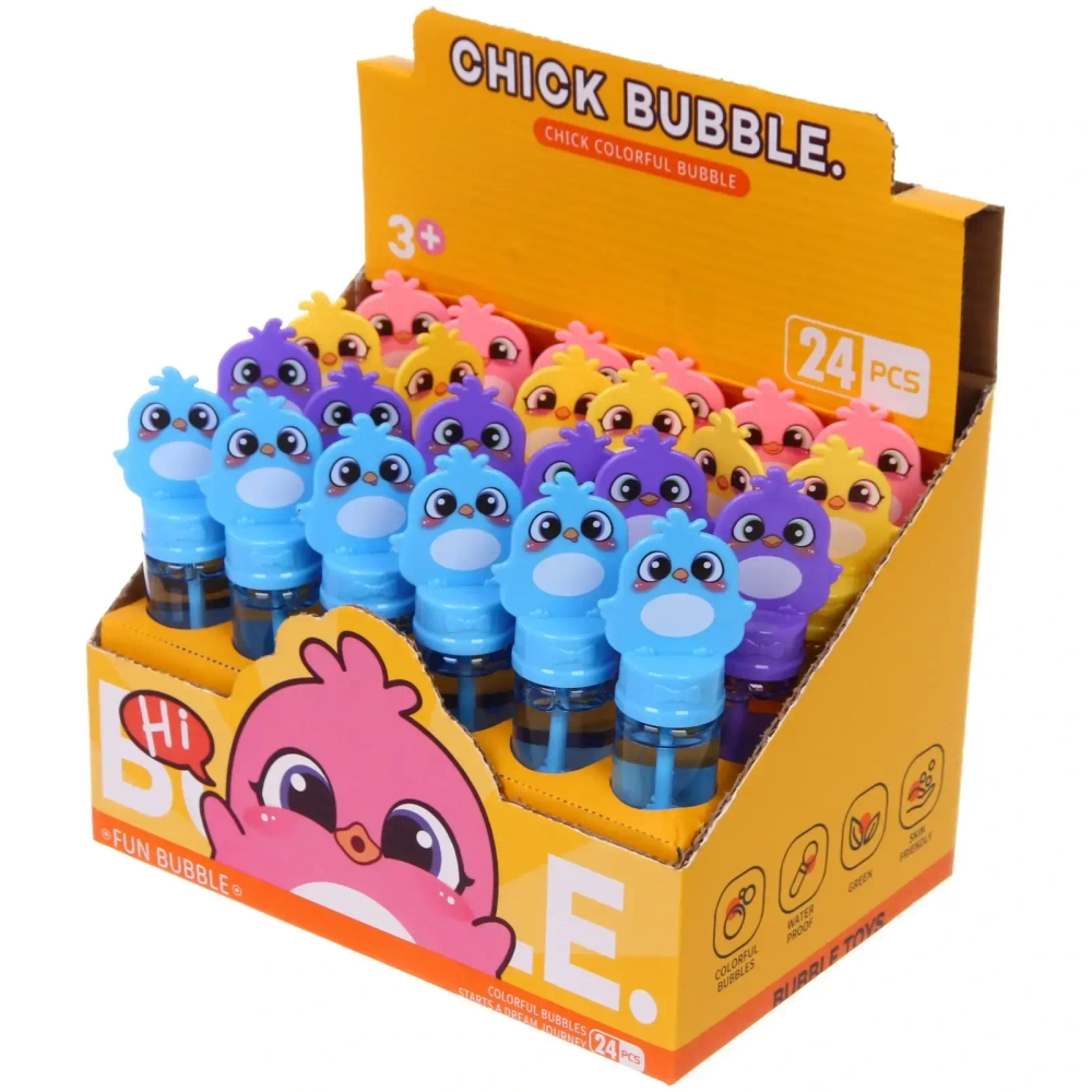 Мыльные пузыри «Цыпленок», 13,5 см, 40мл