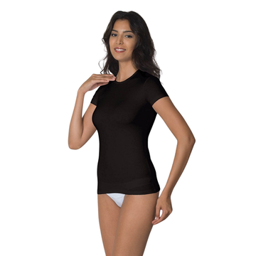 Футболка женская черная Doreanse Essentials 9367