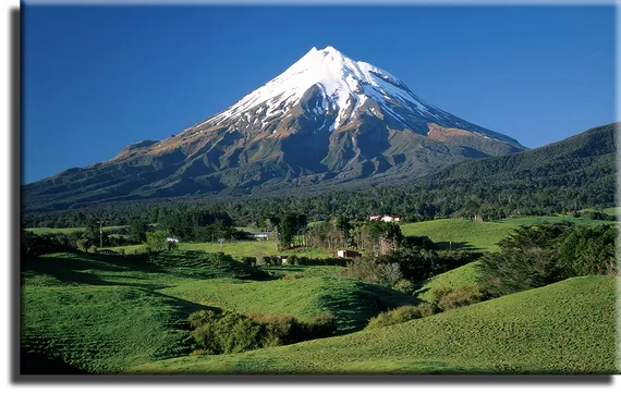 Постер "Гора Таранаки"