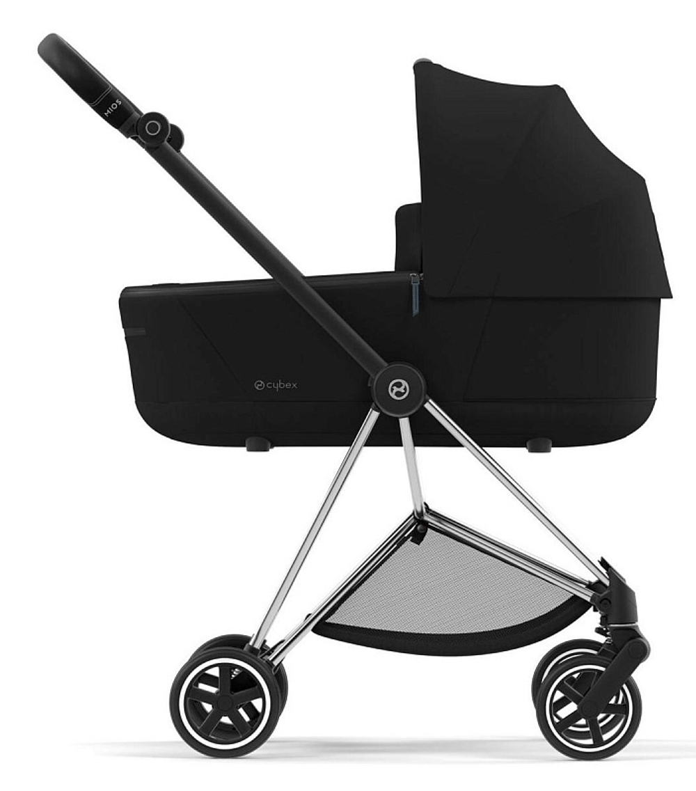 Коляска для новорожденных Cybex Mios III Deep Black/Chrome Black