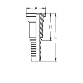 Фитинг DN 12 SFS 1/2 31.7