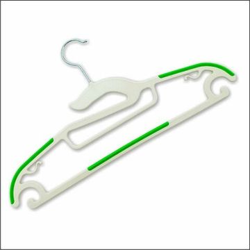 Вешалка с вырезом для ворота, Зеленая, (по 5 шт.)