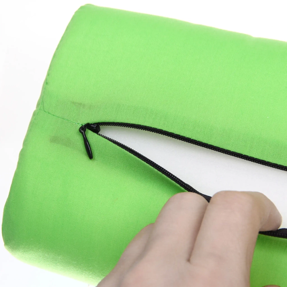 Акупунктурный набор (коврик игольчатый 64х40х2 см и валик 37х15х10 см в сумочке), зеленый