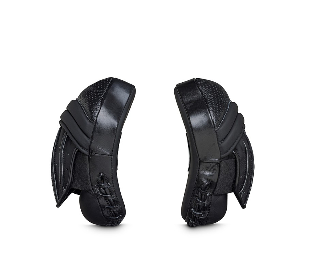 Лапы тренерские LEADERS TACTICAL CROW'S FEET BK (ONE, кожа, черный)