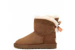 UGG Bailey Bow Mini Chestnut