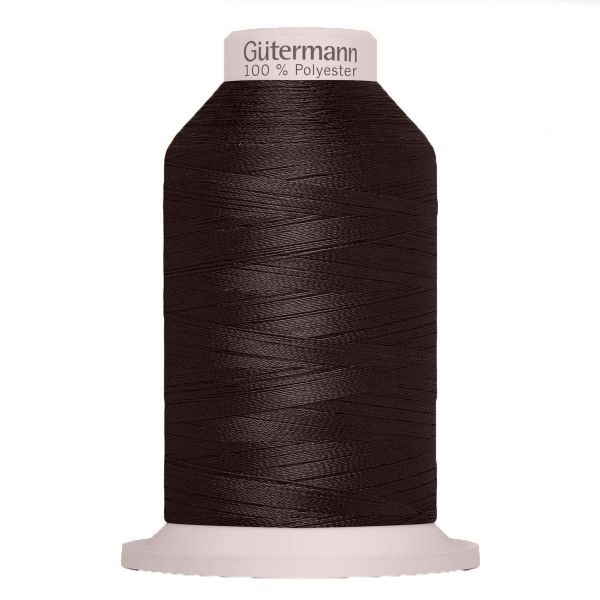 Нитка филаментная Gutermann Tera 80 (8000 метров), 1 кат. | 5662 т.коричневый