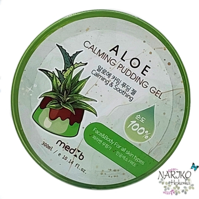 Гель универсальный успокаивающий Алоэ MED B. Aloe Calming Pudding Gel, 300 мл.