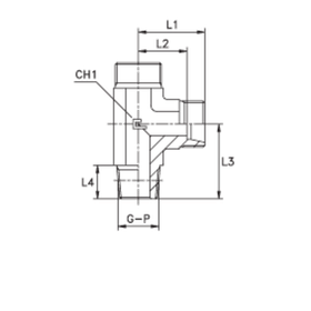 Штуцер FLC DS16 NPT 1/2 (корпус)