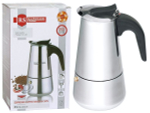 Кофеварка гейзерная на 9 чашек 450мл нерж