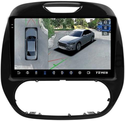 Магнитола для Renault Kaptur 2016+ - Teyes CC3-2K-360 на Android 10, Быстрая, 2K QLED, CarPlay, 4G SIM-слот, 4 камеры в комплекте