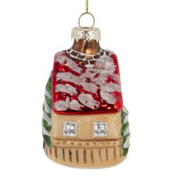 GAEM Украшение новогоднее "Домик", L5 W5 H10,5 см