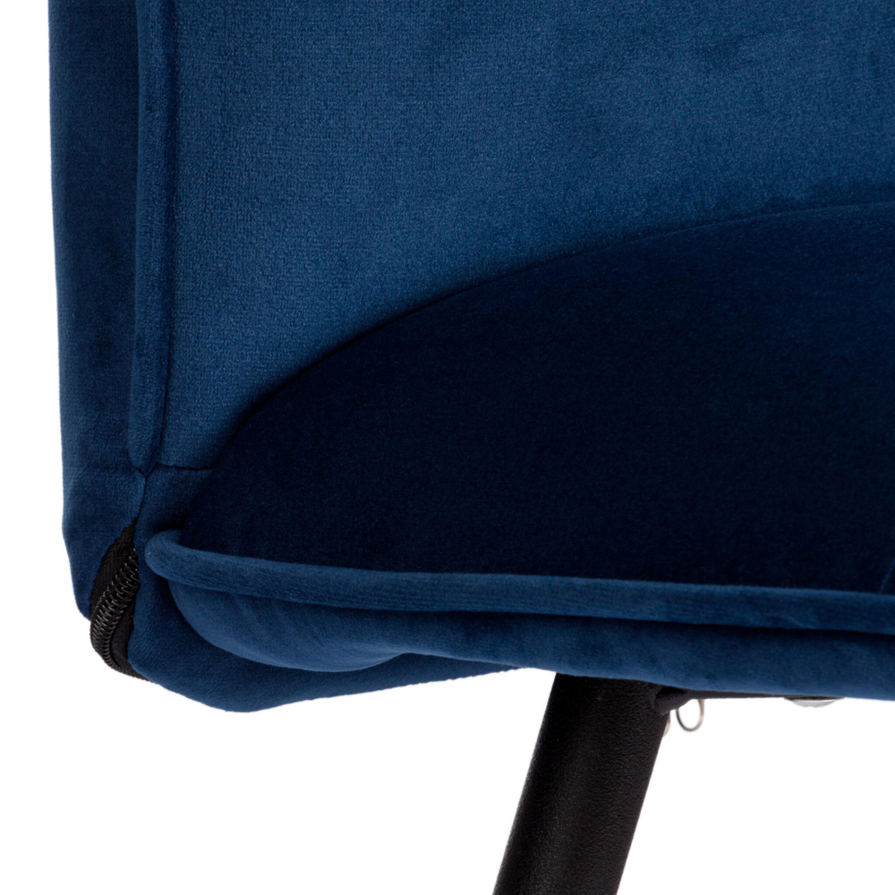 Стул обеденный Sweet LT, велюр, Blue (синий), 41х55х88 см