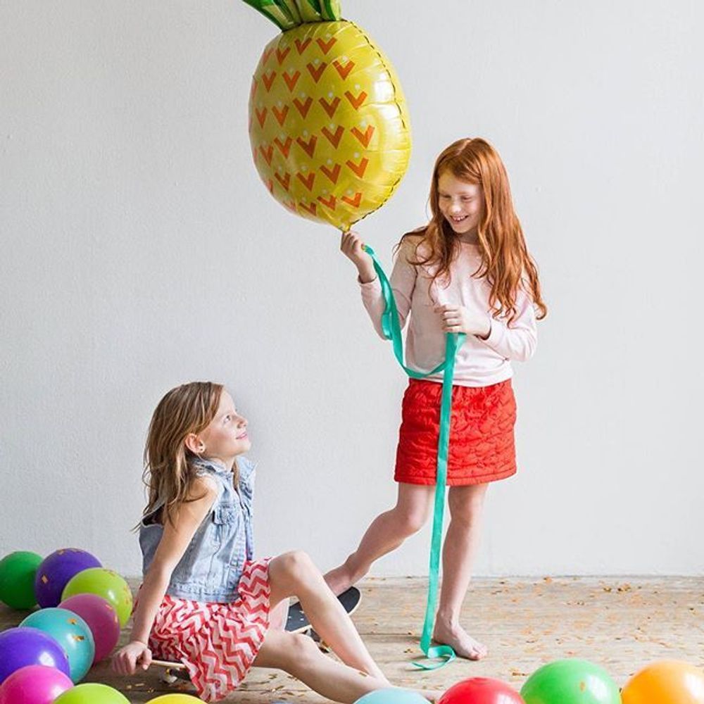 Шар (30"/76 см) Фигура, Ананас