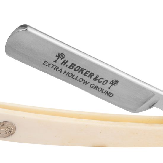 Опасная бритва H. Böker & CO Extra Hollow Ground Elfenbein 4/8