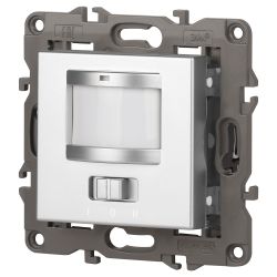 14-4103-03 ЭРА Датчик движения 2-проводной, 180-240В, 200Вт, IP20, Эра Elegance, алюминий