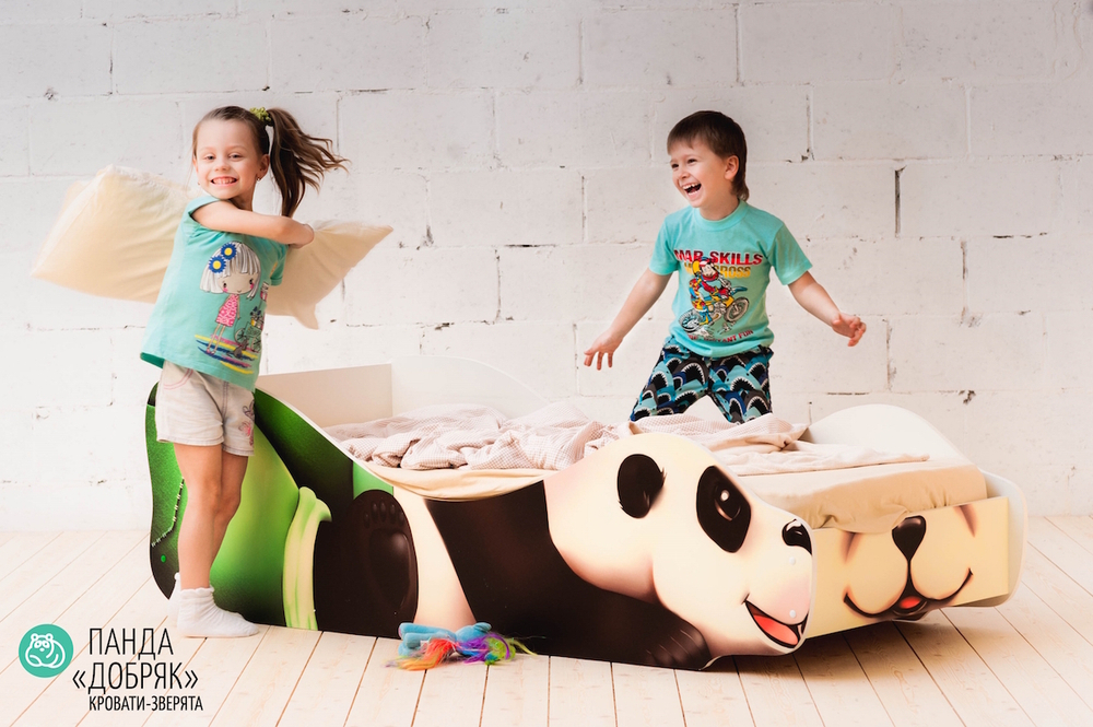 Кровать зверята Бельмарко Панда Добряк