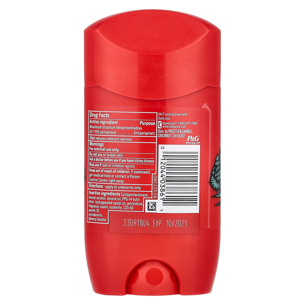 Old Spice, Дезодорант и антиперспирант, волчий шип, 73 г (2,6 унции)
