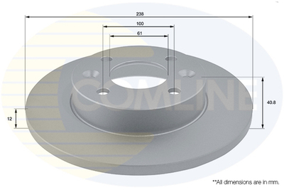 COMLINE - ADC1503-CML - Brake Disc