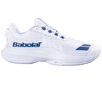 Мужские кроссовки теннисные Babolat Jet Tere 2 Wimbledon All Court - white/blue navy