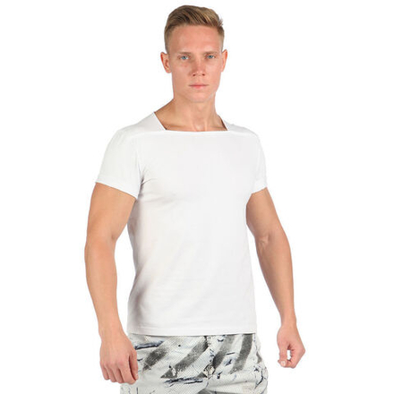 Мужская футболка белая Scandaloso 012-12