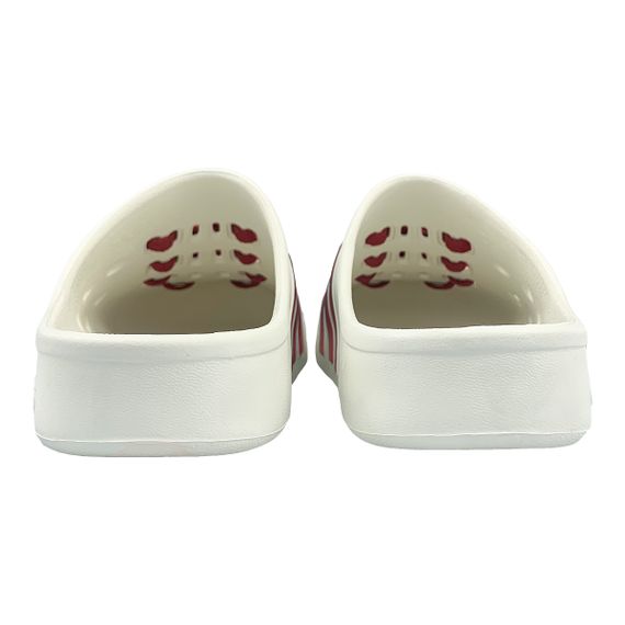 Adidas Adilette Clogs YD 'White Red'