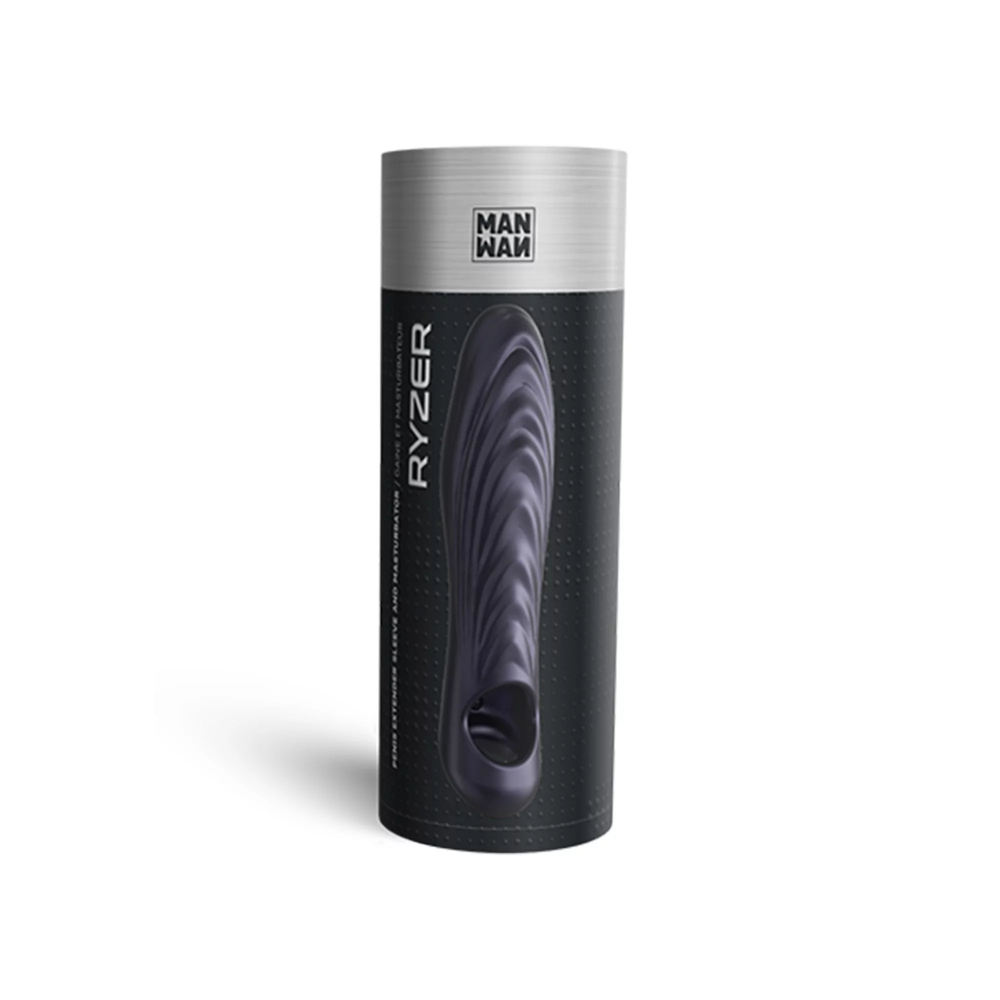 Насадка для пениса Manwan RYZER – BLACK PLUM