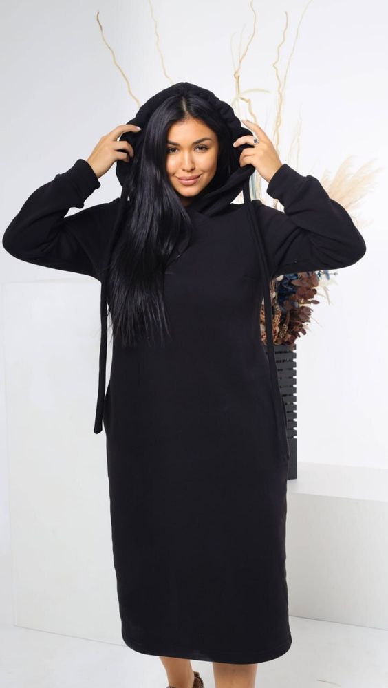 Платье-худи УК-5238-1 Фабрика Моды