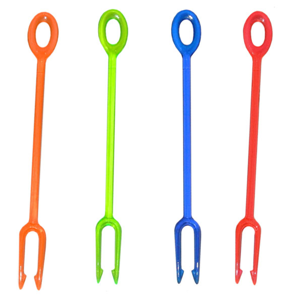 Вилочки с круглым держателем 30шт