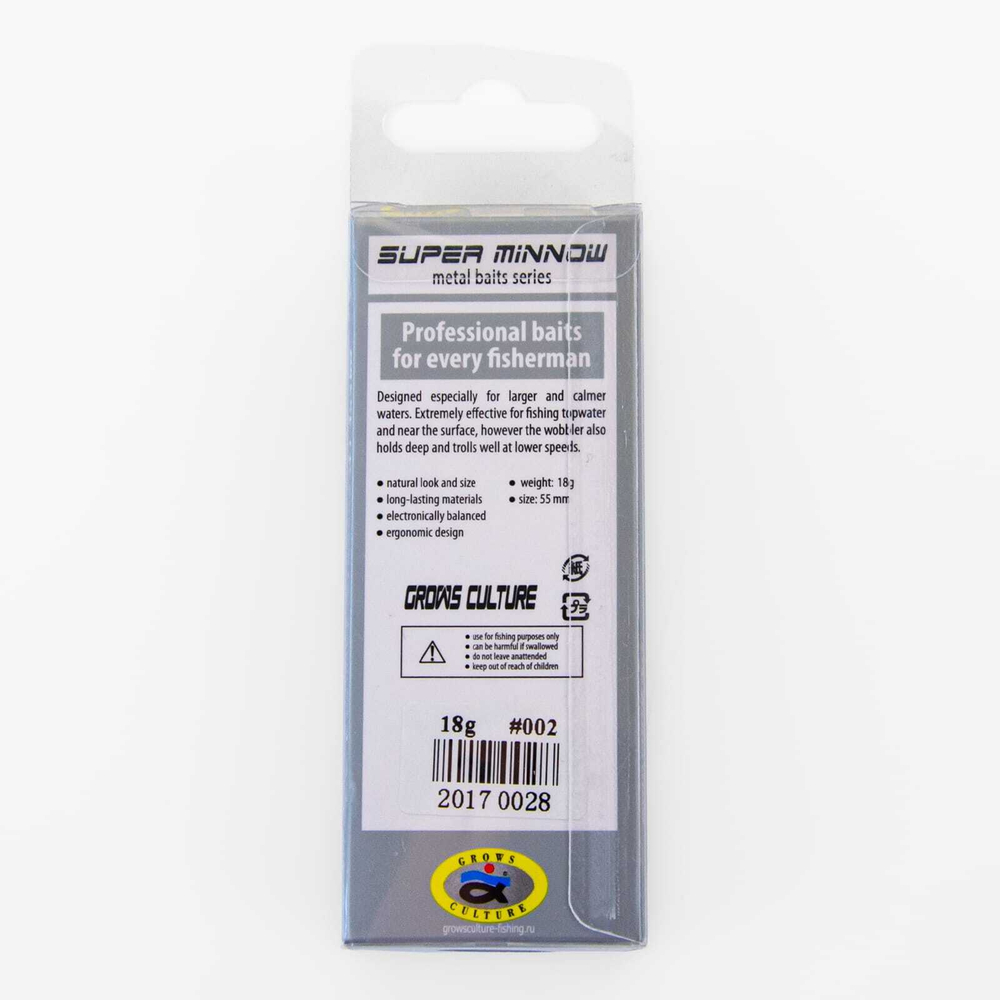 Пилькер Grows Culture Super Minnow (18гр)