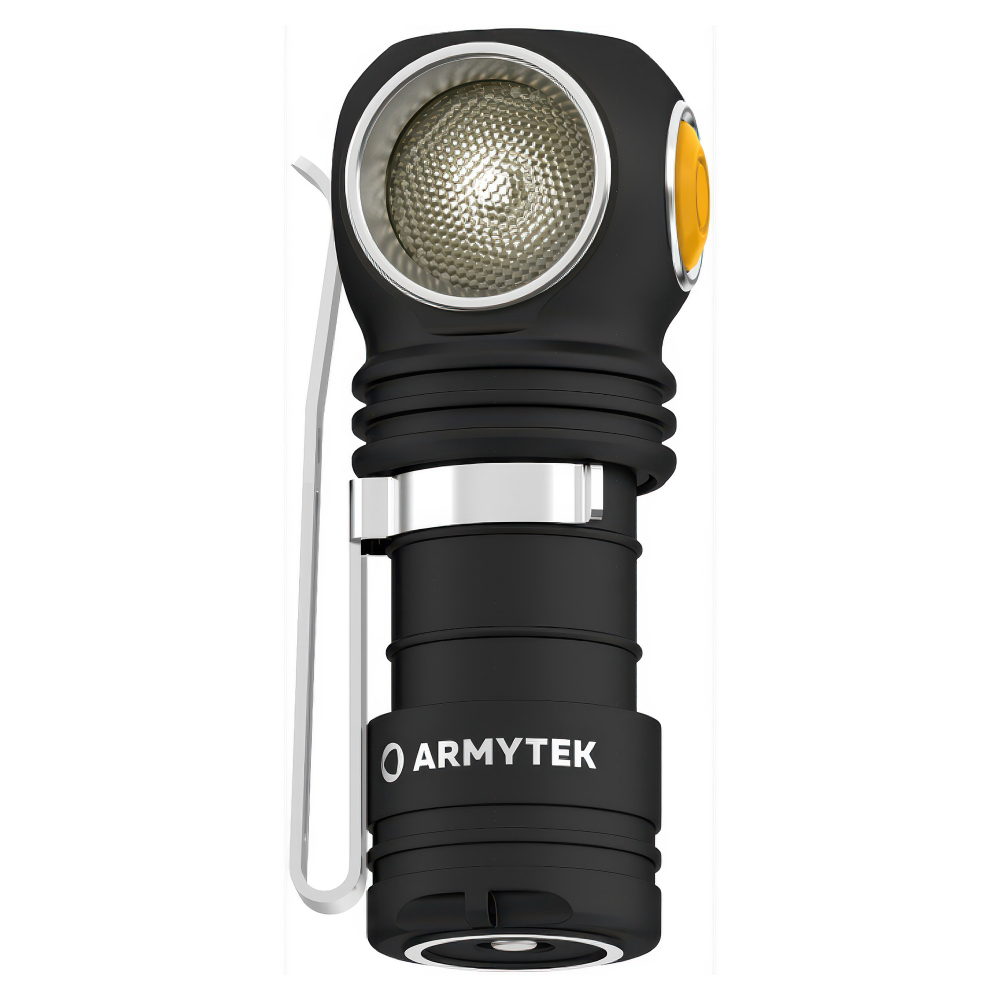 Налобный фонарь Armytek Wizard C1 Pro Magnet USB (теплый свет) - световой поток 930 люмен и дальность до 99 метров.