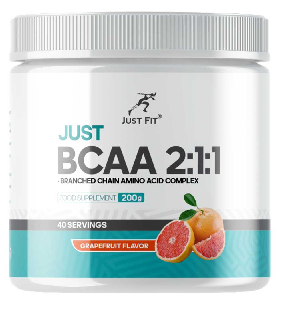 BCAA Just Fit BCAA 2:1:1 200 grams , Аминокислоты BCAA