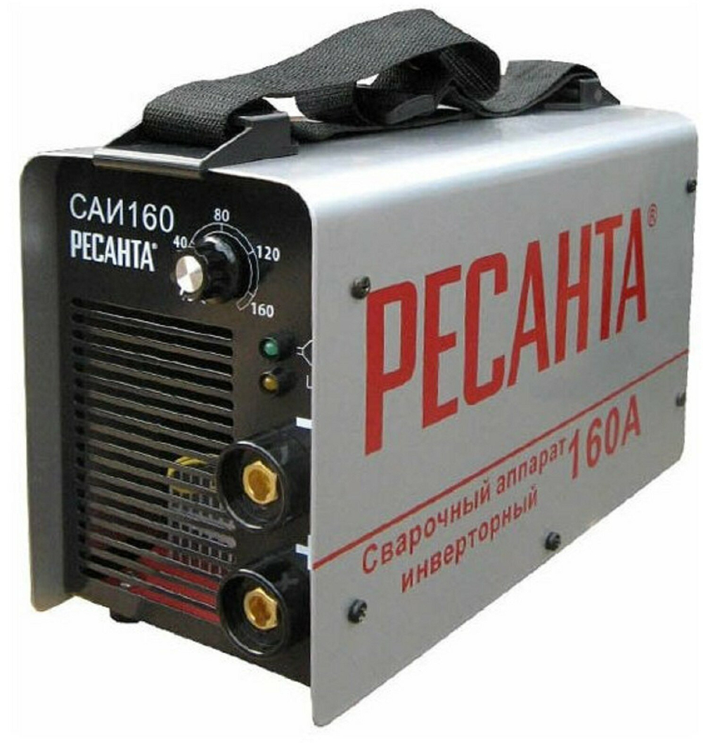 Сварочный аппарат инверторный Ресанта САИ-160 (ММА, 160 А, ПВ - 70%)