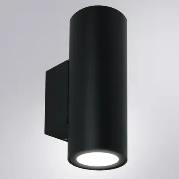 Уличный настенный светильник 14W 4000K A1807AL-2BK черный Torcular Arte lamp