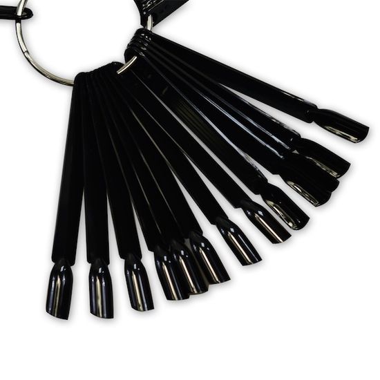 Палитра Веер 50шт черная