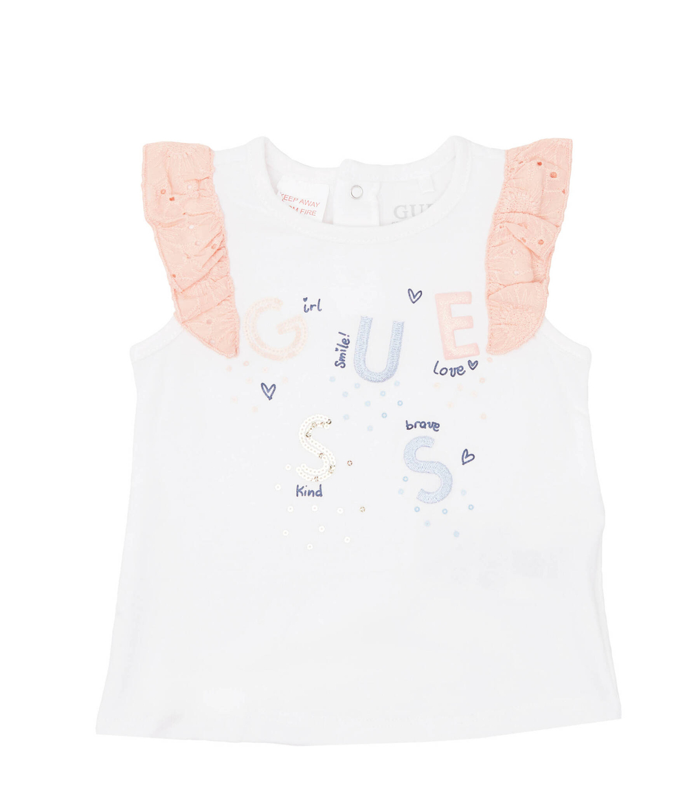 Комплект Guess - персиковый(A4GG03 K6YW4)