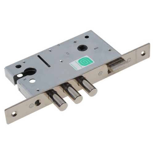 Замок врезной  Гардиан  1211 ЗЩ б/о  б/накл. под ц/мех, для дер.дверей б/руч  м/о 85мм  /2461