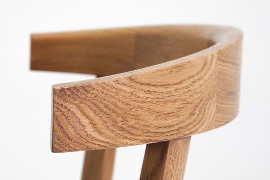 Стул Бари (дуб тон Светлый дуб, ткань  002 - Galaxy Green)