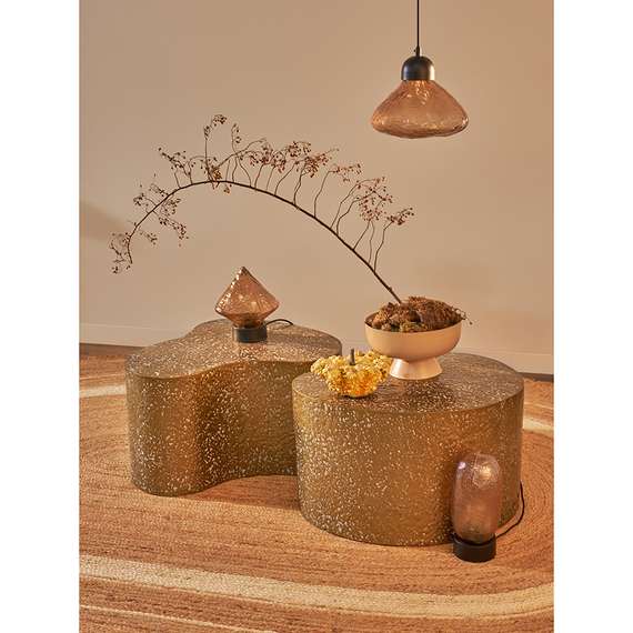 Набор из 2 столиков Grannis, золотистые