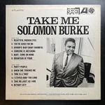 Solomon Burke ‎– Take Me (Япония 1981г.) Promo