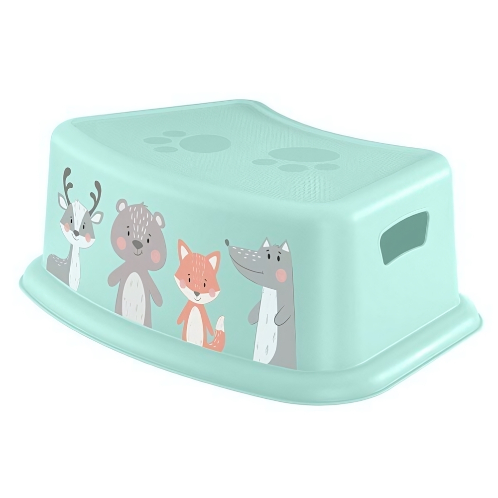 Подставка детская с декором (зеленый)