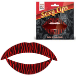 Lip Tattoo Тигровый красный (Цвет: черный с красным)