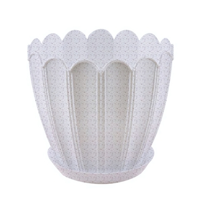 Кашпо "Хризантема" с поддоном 3,4л (мр)