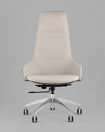 Кресло руководителя TopChairs Soulo светло-серый, серый