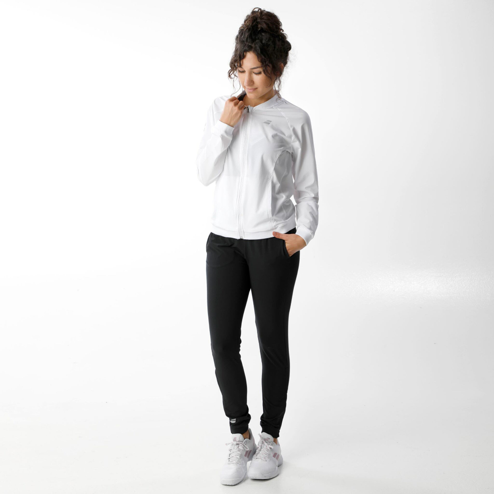 Женские теннисные брюки Babolat Play Training Pants Women - Black, Grey