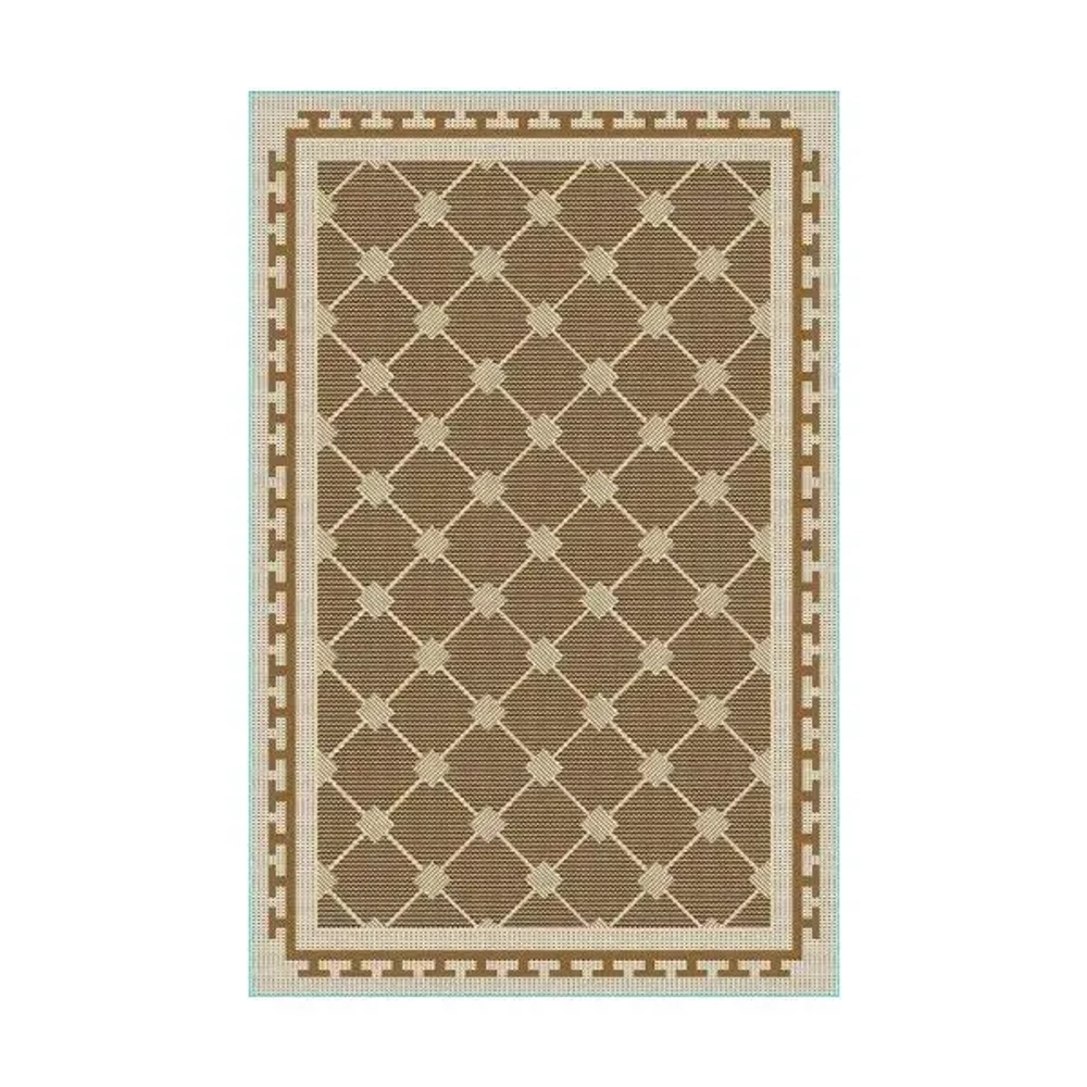 Циновка ЭКО ЛЮКС 77022 размер 50(0,4 м2) 1шт, цвет бежевый, Россия